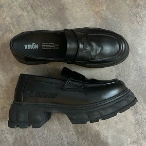 Viron Black Quantum Loafers